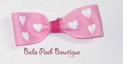 Hearts Bowtie-Valentine's bow, gift, tuxedo bow, small bow