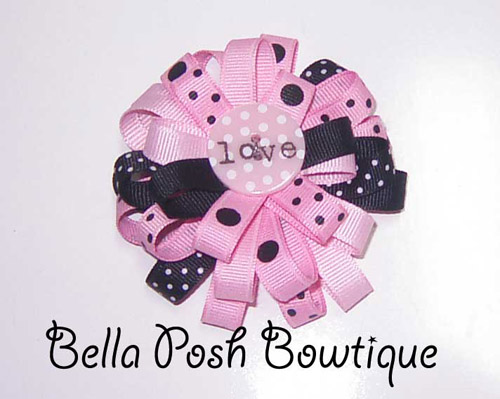 Love Flower Bow-Bow, flower bow