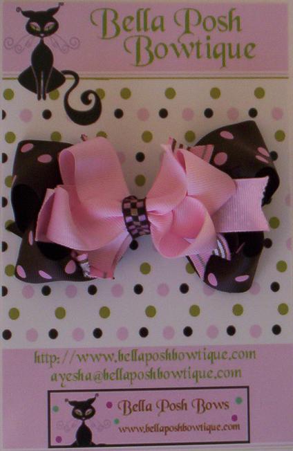 Sweet Layered Bow-layered bows, hair bow, hair bows