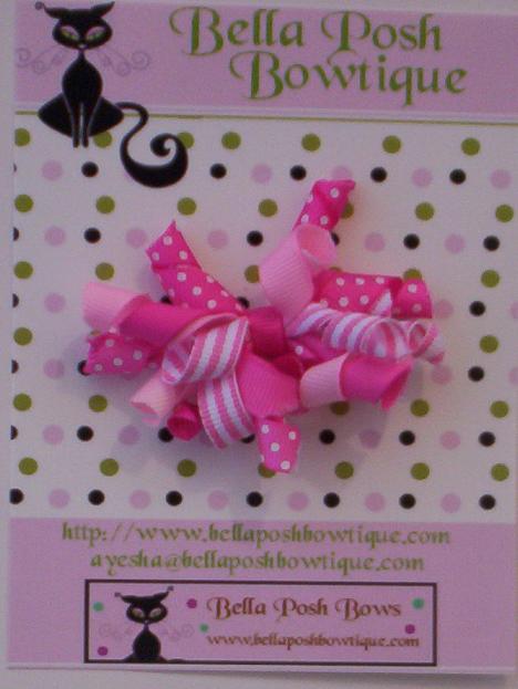 Infant Korkers Bow-korker bows, knot, hair gripper, aligator clip
