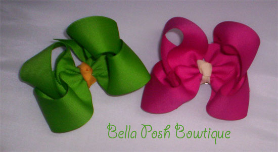 Custom Butterfly Bow - Large Ribbon-boutique bow, twisted boutique bow