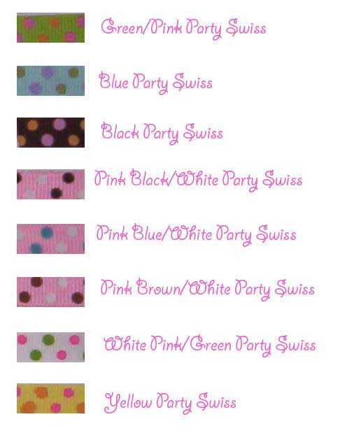 Party Dots Bitty Bow-bow