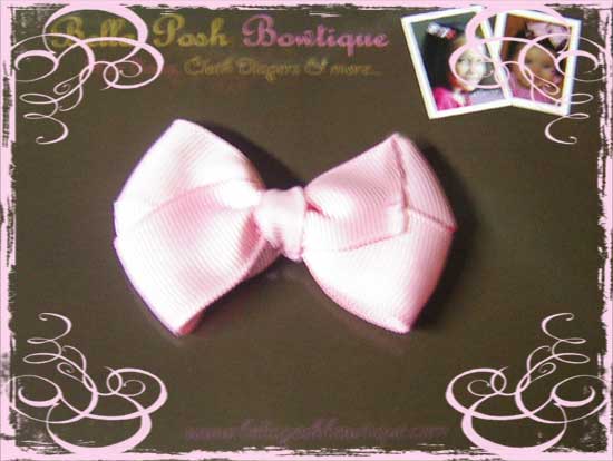 Bitty & Itty Bitty Classic Boutique Bow - Solids-classic boutique, bow, big girl bow, baby bow, boutique bow